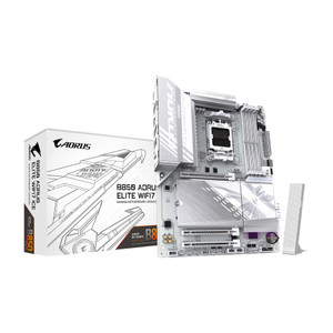 GIGABYTE B850 AORUS Elite WIFI7 ICE AMD AM5 LGA 1718 Motherboard, ATX, DDR5, 3X M.2, PCIe 5.0, USB-C, WIFI7, 2.5GbE LAN, EZ-Latch, 5-Year Warranty