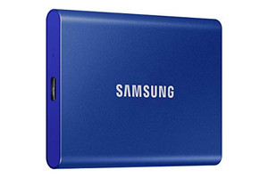 SAMSUNG T7 Portable SSD, 2TB External Solid State Drive, Speeds Up to 1,050MB/s, USB 3.2 Gen 2, Reliable Storage for Gaming, Students, Professionals,