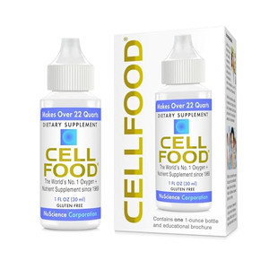 Cellfood Oxygen Boost - 1 fl oz, 12 Pack - Liquid Oxygen Supplement for Lymphatic Drainage, Altitude Sickness, Jet Lag, Fatigue, Headaches, Hangovers