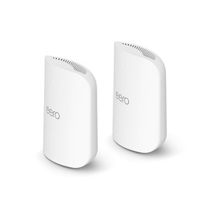 Amazon eero Pro 7 tri-band mesh Wi-Fi 7 router (newest model) - Supports internet plans up to 5 Gbps, Coverage up to 4,000 sq. ft., 2-pack