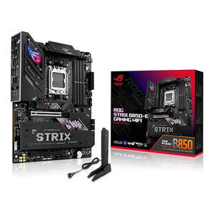 ASUS ROG Strix B850-E Gaming WiFi AMD AM5 B850 ATX Motherboard 16+2+2 Stages, Dynamic OC, Core Flex,DDR5 w/AEMP, WiFi 7, 5X M.2, 5G LAN, PCIe® 5.0,US