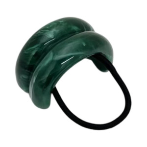 RPZL Women's glossy Arch Pony Morgan Stacked Cuff (GREEN, Double)