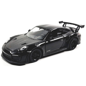 KiNSMART - 2010 Porsche 911 GT2 RS 1:36 Scale 5" Die Cast Metal Model Toy Sports Car Toy (Black)