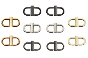 ZHU YU CHUN Adjustable Metal Buckles for Chain Strap Bag, Chain Links Tiny Clip to Shorten Length of Metal Chain (Pack of 5)