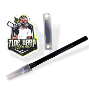 LiME LiNE #11 Exacto Precision Knife for Custom Painting, Airbrush Stencil Making, 10 Replacement Blades Free TiME WARP Die Cut Sticker