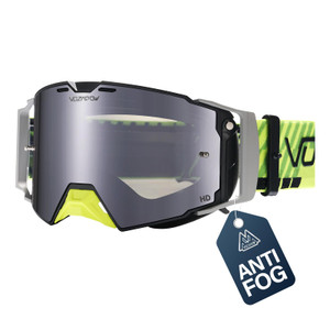 VOZAPOW Dirt Bike Goggles Over Glasses Anti-Fog, Motorcycle Protective Eyewear Motocross Goggles for Men Women