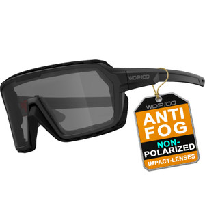 WDP100 Q38 Powersports Anti Fog Motorcycle Riding Goggles Smoke Lens Foam Padded Sunglasses ATV UTV Ski Snowboard