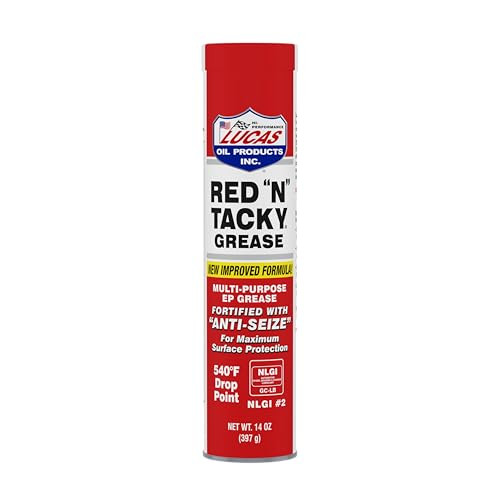 Lucas Oil 10005 Red 'N' Tacky Grease - 14 Ounce