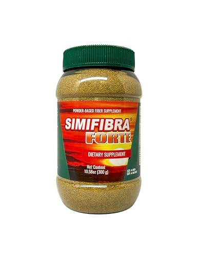 SIMIFIBRA FORTE MX  Suplemento de Fibra Dietética en Polvo, 300g | Apoya la Salud Digestiva y el Control de Peso
