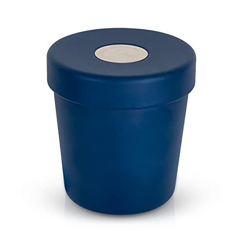 The Ice Cream Canteen Vacuum Insulated Double Wall Stainless Steel Thermos Container for the pint of ice cream enjoy ice cream anywhere (Blueberry Bl