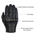 Full Finger Goat Skin Leather Touch Screen Motorcycle Gloves Men S,M,L,XL,XXL (Non-Perforated, L)