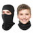 Ameceres Kids Balaclava Face Mask Summer Cooling Full Face Cover Lightweight Windproof Breathable UV Protector Neck Gaiter Black (1)
