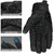 ILM Steel Knuckle Touchscreen Motorcycle BMX MX ATV MTB Motocross Dirt Bike Racing Downhill Tactical Gloves (L, Black) Model 10C