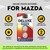 Key Fob Replacement Batteries for Mazda (2019-2025) 3 6 CX-5 CX-30 CX-9 CX-50 CX-90 CX-3 CX-70 MX-5 Miata (Pack of 2) Smart Remote (Check Fitment Gui