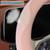 Binsheo Nappa Leather Pink Steering Wheel Cover, Advanced Microfiber Leather Non-Slip Breathable Fabric, Warm in Winter and Cool in Summer, Universal