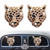 2 Pcs Bling Leopard Air Vent Clips, Crystal Leopard Car Air Fresheners Vent Clips Car Diffuser Vent Clip Rhinestone Decoration Interior Decor Diamond