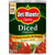 Del Monte Canned Diced Tomatoes with Basil, Garlic, Oregano and No Added Salt, 14.5 Ounce (Pack of 12)