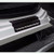 Car Accessories Carbon Fiber Door Sill Scuff Plate Auto Door Entry Guard Scratch Shield for Dodge Ram 2500 Accessories (2500, White)