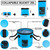 AUTODECO 22Pcs Car Wash Cleaning Tools Kit Car Detailing Set with Blue Canvas Bag Collapsible Bucket Wash Mitt Sponge Towels Tire Brush Window Scrape