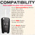 SUPALAND Keyless Entry Remote Control Key Fob Replacement Fits for Chevy Cruze Equinox Camaro Impala Malibu Sonic Buick Regal Verano Encore Allure La