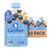 Gerber Stage 2 Baby Food, Banana Blueberry Puree Pouch, 2 Servings of Fruit, No Added Sweetener, No Artificial Colors or Flavors, 12-Pack