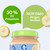 Gerber Stage 1 Baby Food, Organic Banana Jar, Fruit Baby Food, Banana Puree, Non-GMO, 10PK
