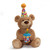 GUND Happy Birthday Teddy Bear Bear Animated Plush Toy, Glow-in-The-Dark Singing Stuffed Animal, Brown, 10
