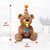 GUND Happy Birthday Teddy Bear Bear Animated Plush Toy, Glow-in-The-Dark Singing Stuffed Animal, Brown, 10