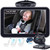 DoHonest Baby Car Camera 7-Inch: USB Plug and Play Easy Setup 360 Degree Rotating Backseat Camera Two Kids HD 1080P Rear Facing Car Seat Cameras Clea