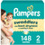 Pampers Swaddlers Diapers, Size 2 (10-22 lbs), 148 Count, Absorbent, Keeps Baby Dry and Comfortable, Skin Safe Disposable Baby Diaper