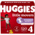 Huggies Size 4 Diapers, Little Movers Baby Diapers, Size 4 (22-37 lbs), 120 Count, Packaging May Vary