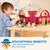 Battat Big Red Barn, Animal Farm Playset  Learning Toy for Toddlers, 18M Plus, 13.5" x 9"x 12"
