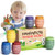 Honeysticks Non Toxic Finger Paint (6 Bright Colors), Washable from Skin, Safe Finger Painting for Toddlers, Kids Ages 1-3, 2-4, 3-5, Perfect First P