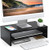 FITUEYES Monitor Stand - 2 Tier Computer Monitor Riser Shelf, Wood Desktop Stand for Laptop Computer Screen, Desk Organization, Office Supplies