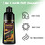 Agthyuve Deep Wine Red Hair Color Shampoo, 16.9 FL Oz, Semi-Permanent, Ammonia-Free, 30 Day Lasting, Gray Hair Coverage