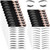 Blulu 18 Sheets 180 Pair 4d Hair Like Waterproof Eyebrow Tattoos Stickers Faux Eyebrow Transfers Sticker Temporary Brow Tattoo Peel off Grooming Shap