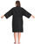 PERFEHAIR Salon Robes Smock for Clients, Hair Salon Client Gown Cape, Black