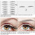 Maitys 12 Sheets 108 Pairs 4D Hair Like Waterproof Eyebrow Tattoos Stickers Temporary Transfer Brows Decal Peel off Fake Eyebrow Sticker Instant Auth