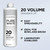 Clairol Professional Pure White 20 volume Crème Developer, 128 oz