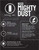 Xen Mighty Dust, Hair Styling Powder, Matte Finish, Strong Hold, All Natural, 20g