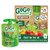GoGo squeeZ Organic Applesauce and Fruit Puree, Apple Apple, 3.2 oz (Pack of 4), Unsweetened Organic Fruit Snacks for Kids, Gluten Free, Nut Free and