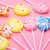 32 Pack Happy Easter Candy Suckers Lollipops, Cute Bunny & Egg Hard Lollipops Candy, Assorted Fruit Flavored Lollipop Suckers, Individually Wrapped B