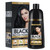 BOJICA Black Hair Dye Shampoo 3 in 1 for Gray Hair, Hair Color shampoo for Women, Natural Shampoo Hair Dye-100% Grey Hair Coverage/Herbal Ingredients