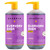 Alaffia Shampoo, Lavender 2-Pack  EveryDay Shea Sulfate-Free Shampoo with Moisture-Rich Shea Butter and Coconut Oil, 32 Oz Ea