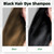 Black Hair Dye Shampoo 3 in 1 for Gray Coverag Color Shampoo for Women/Men Instant Herbal Semi Permanent champu para canas
