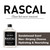 Rascal Hair Wash for Men - Natural Men's Shampoo with Coconut Oil & Aloe, Hydrating, Deep Cleansing, and Nourishing Formula, Shampoo for All Hair Typ