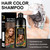 WFWJ Natural Wine Red Hair Dye Shampoo,Magic Hair Dye Shampoo,Colors Hair in 15 Minutes,Long Lasting,500 Ml3-In-1 Hair Color