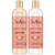 SheaMoisture Coconut & Hibiscus Curl & Shine Shampoo & Conditioner for Bouncy Curls, Frizz Control, 16 Oz Ea