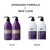 Herbalosophy Purple Shampoo & Conditioner Set for Blonde Gray Hair, Eliminates Brassy and Yellow Tones, Infused with Cocos Nucifera Oil, Free of Sulf