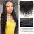 9A Brazilian Loose Deep Wave Single Bundles,Virgin Human Hair Loose Deep Curly Hair One Bundle,100% Human Hair Extension Natural Color (22")